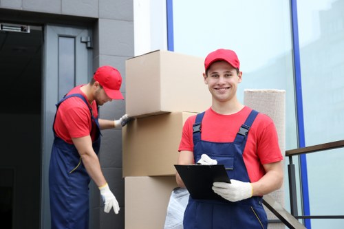 Van Man and Van team preparing for a move