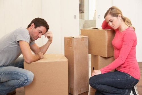 Careful transportation of valuables by removal van in Weybridge